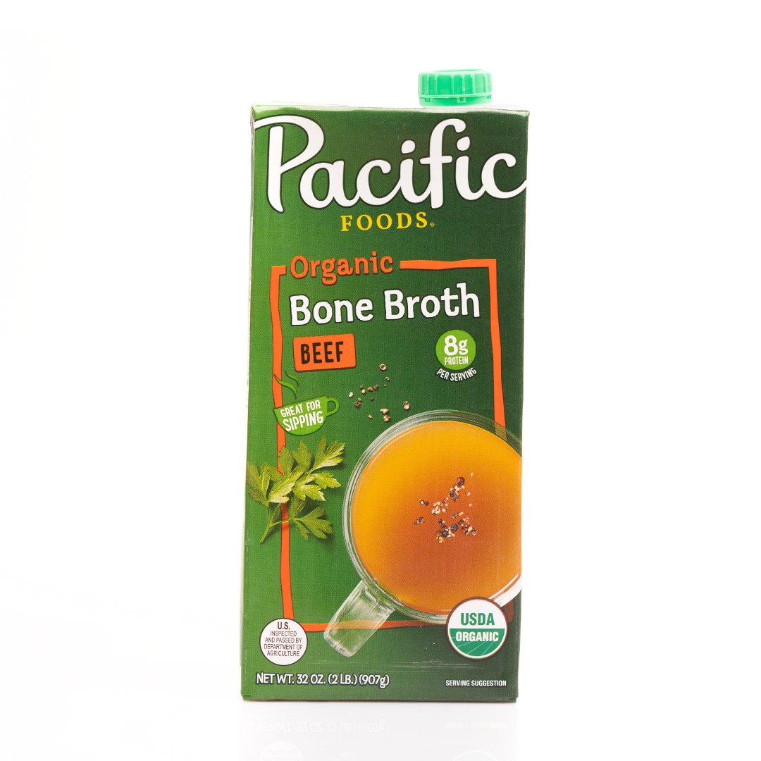 Pacific Foods Organic Bone Broth Beef 946mL