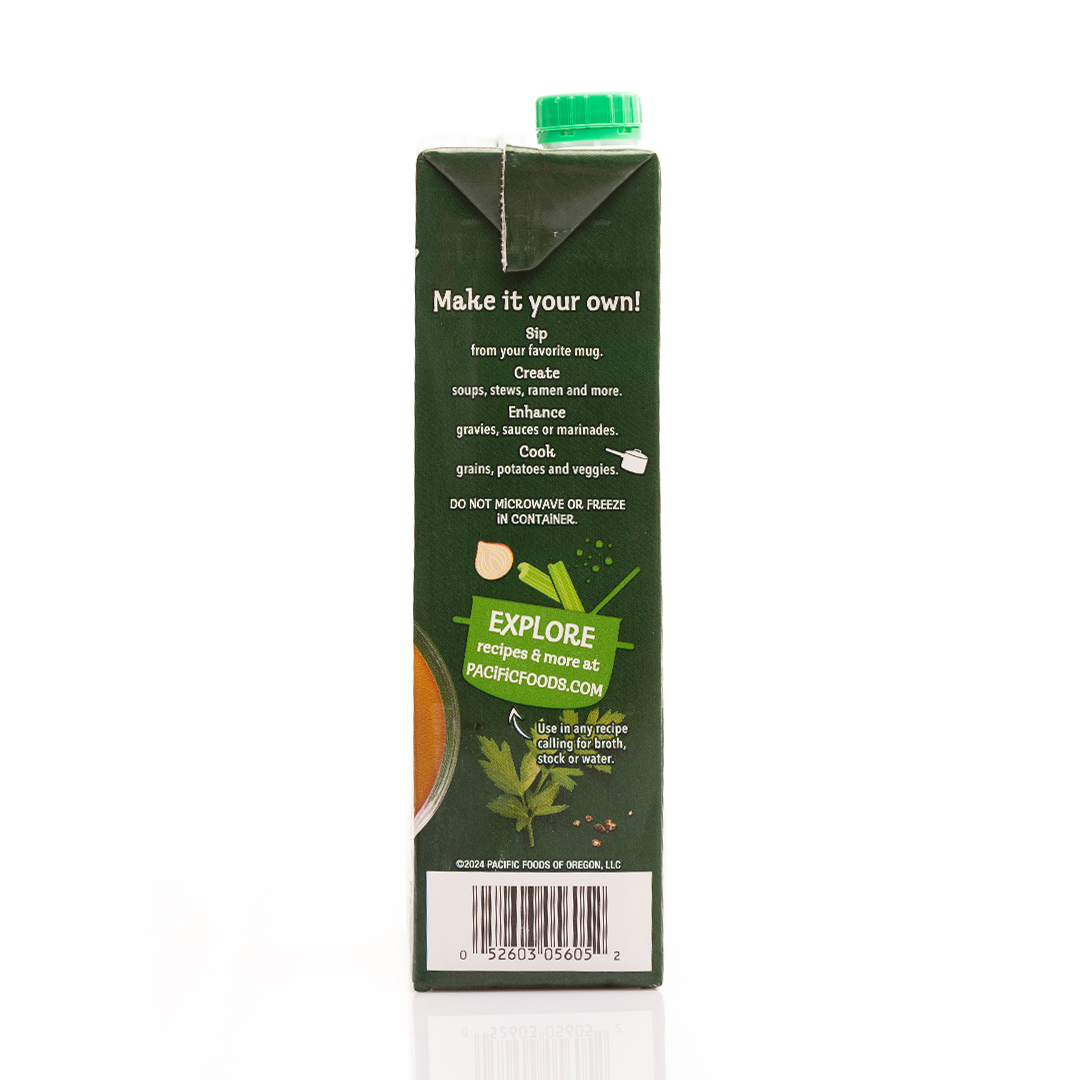 Pacific Foods Organic Bone Broth Beef 946mL