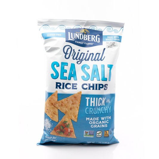 Lundberg Rice Chips Sea Salt 170g