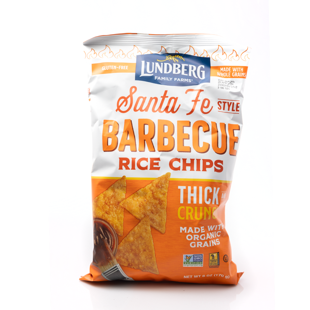 Lundberg Rice Chips Santa Fe Style Barbecue 170g
