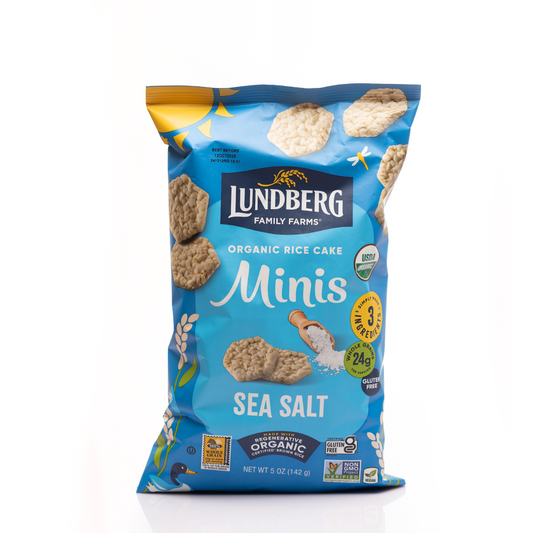 Lundberg Sea Salt Rice Cake Minis 142g