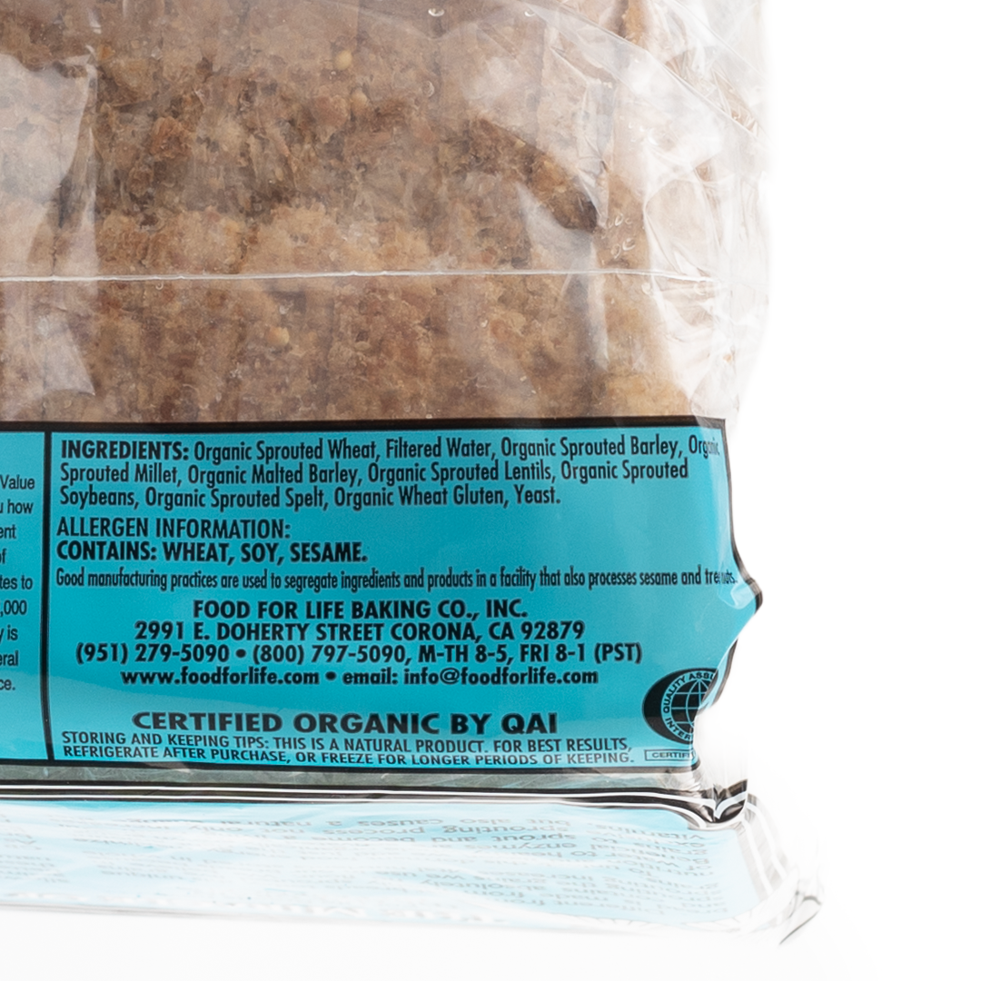Frozen Food for Life Ezekiel Low Sodium Sprouted Whole Grain Bread 680g
