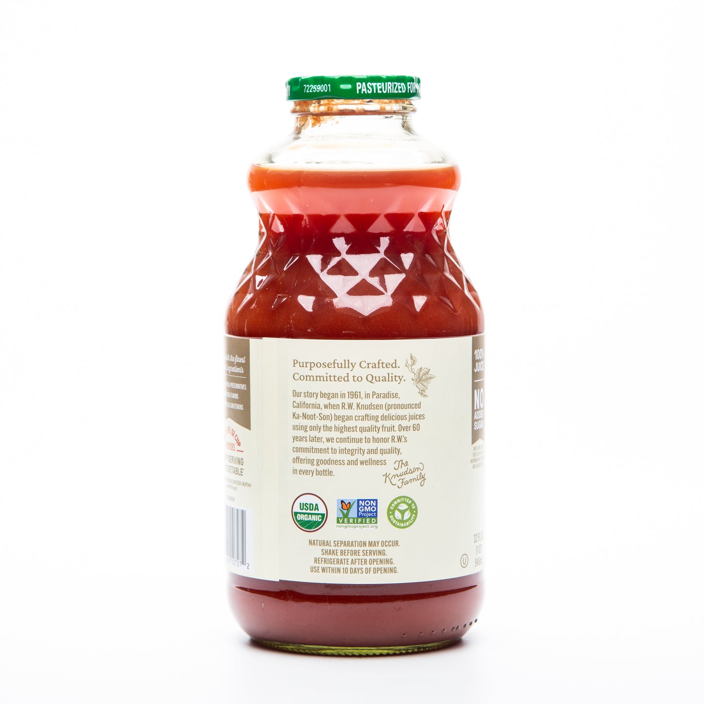 R.W Knudsen Organic Tomato Juice 946ml
