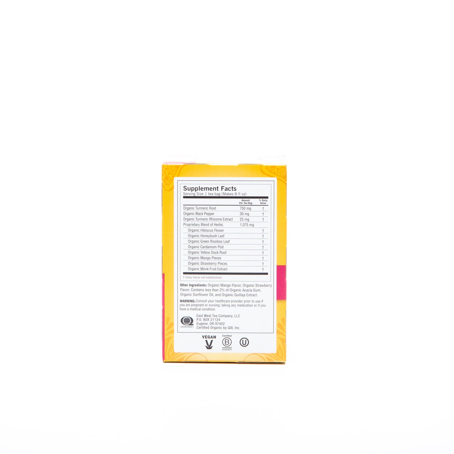 Yogi Sweet Strawberry Digestive Support 16 Tea Bags