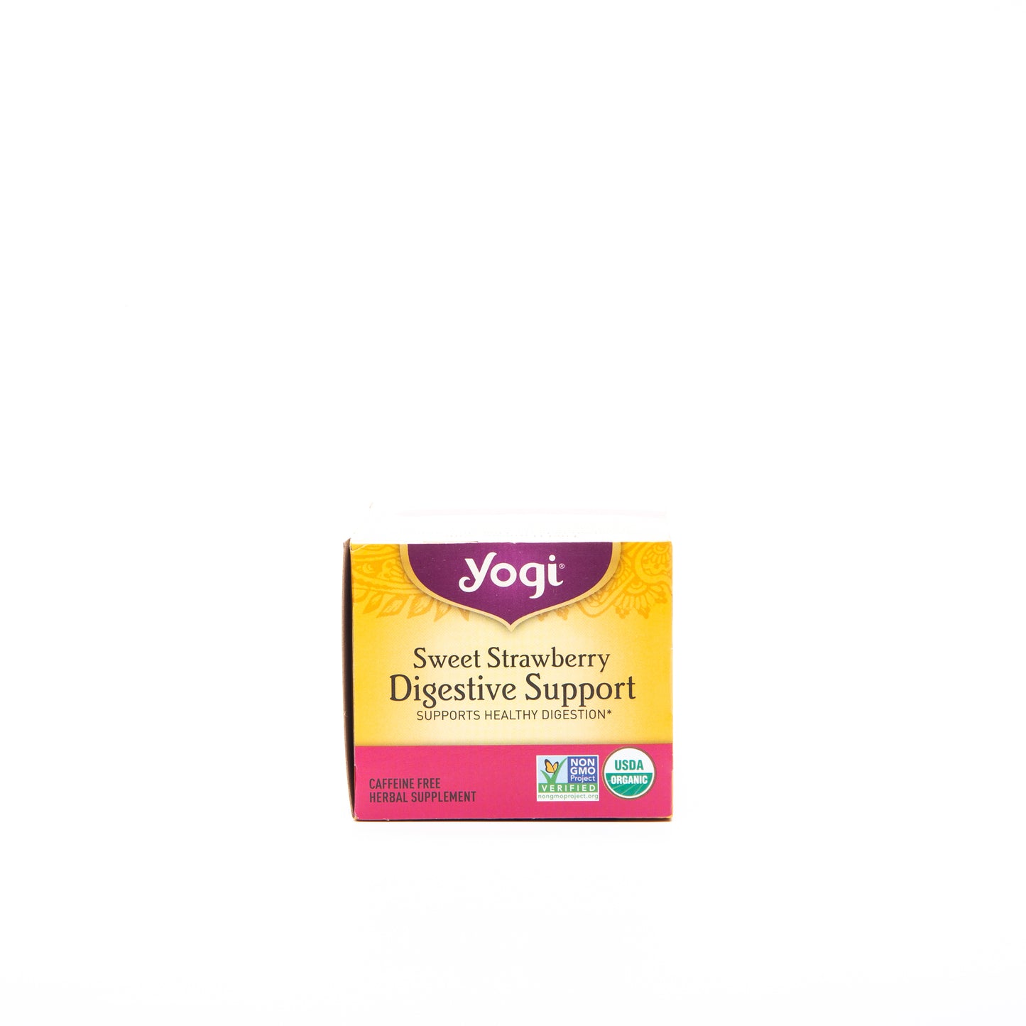 Yogi Sweet Strawberry Digestive Support 16 Tea Bags