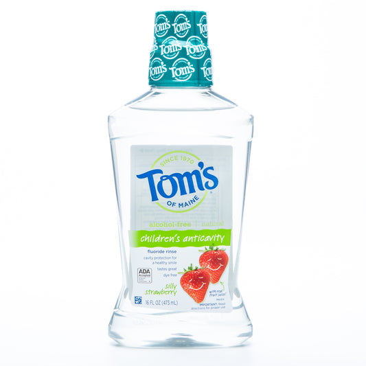 Tom's of Maine Children's Anticavity Fluoride Rinse Mouthwash 473ml