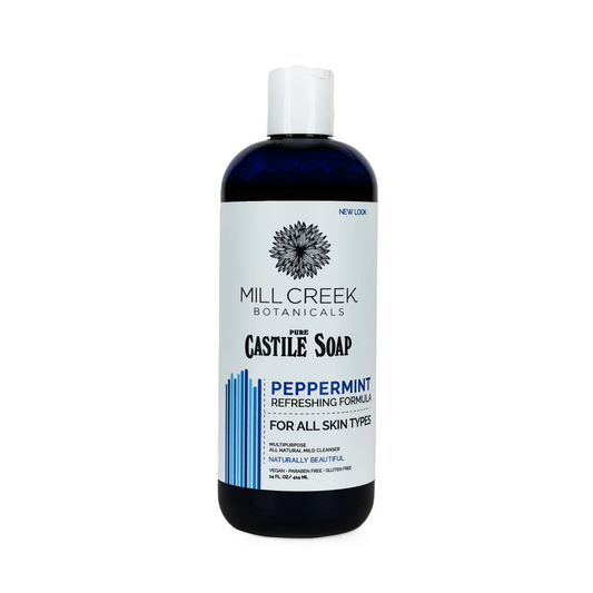 Mill Creek Botanicals Castille Soap Peppermint Refreshing Formula 414ml