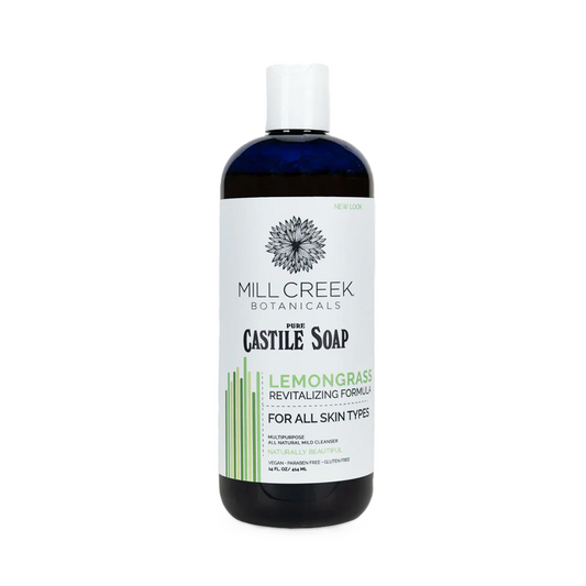 Mill Creek Botanicals Castille Soap Lemongrass Revitalizing Formula 414ml