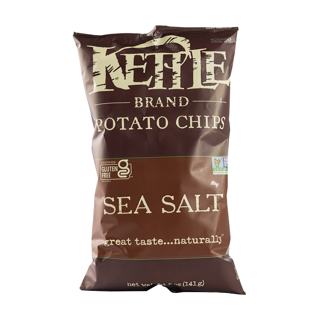 Kettle Sea Salt Potato Chips 142g