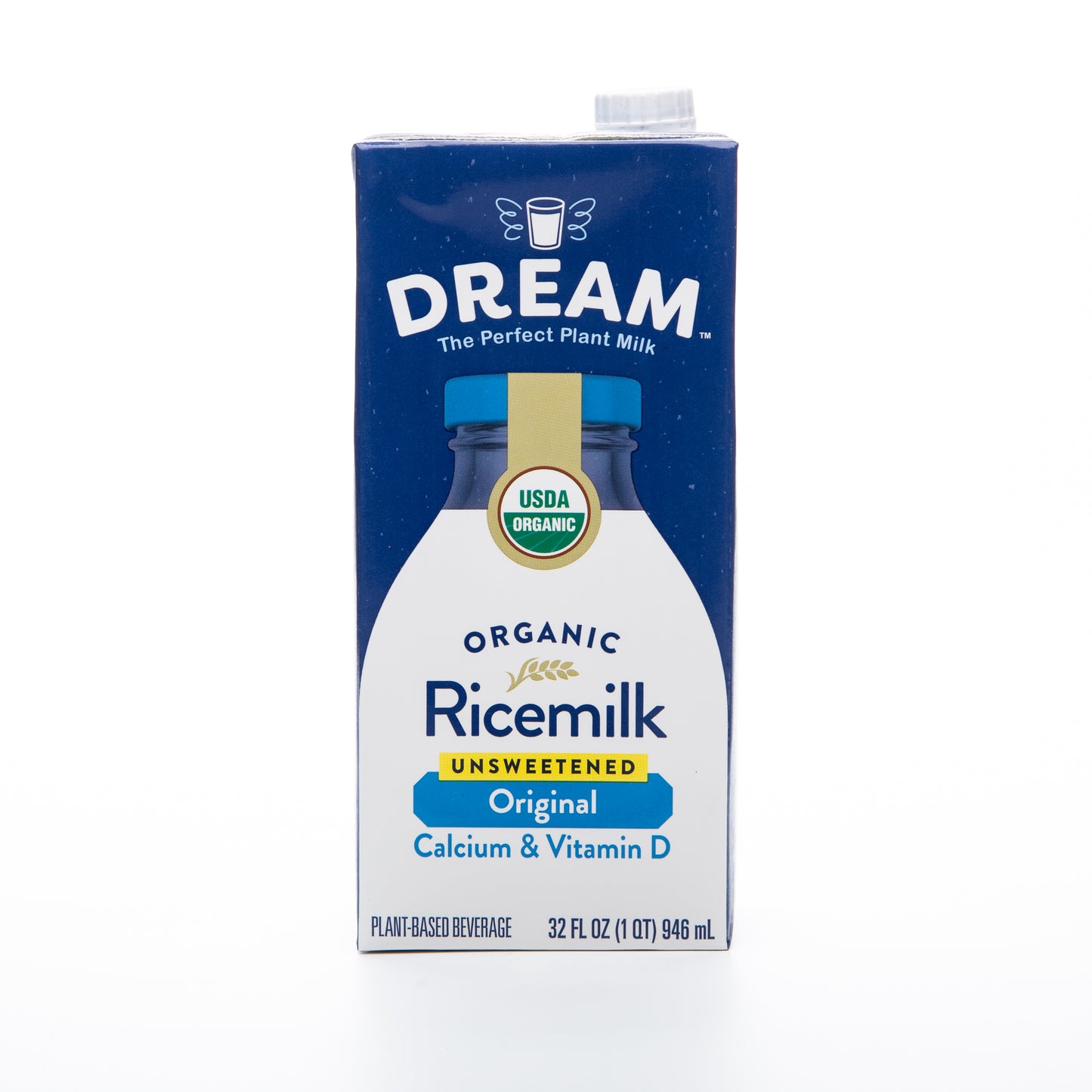Dream Organic Unsweetened Rice Milk 946ml