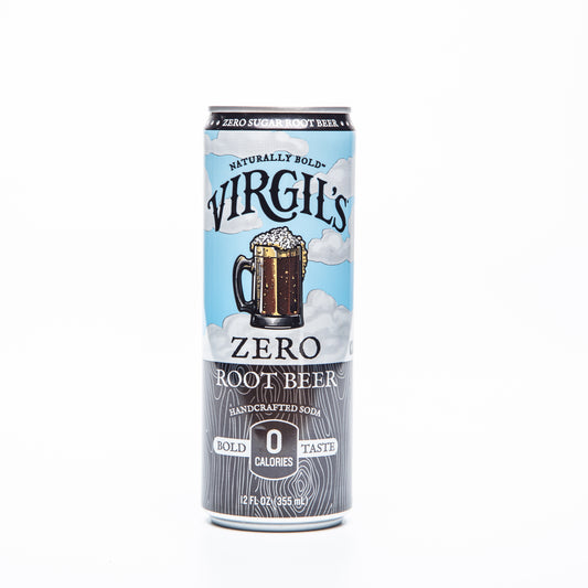 Virgil's Zero Sugar Root Beer Handcrafted Soda 355ml