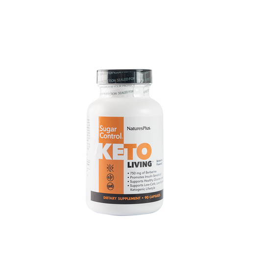Natures Plus Keto Living Sugar Control 90 Capsules