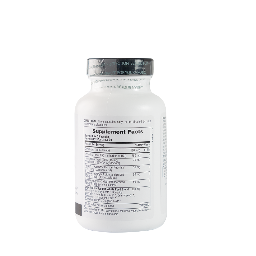 Natures Plus Keto Living Sugar Control 90 Capsules