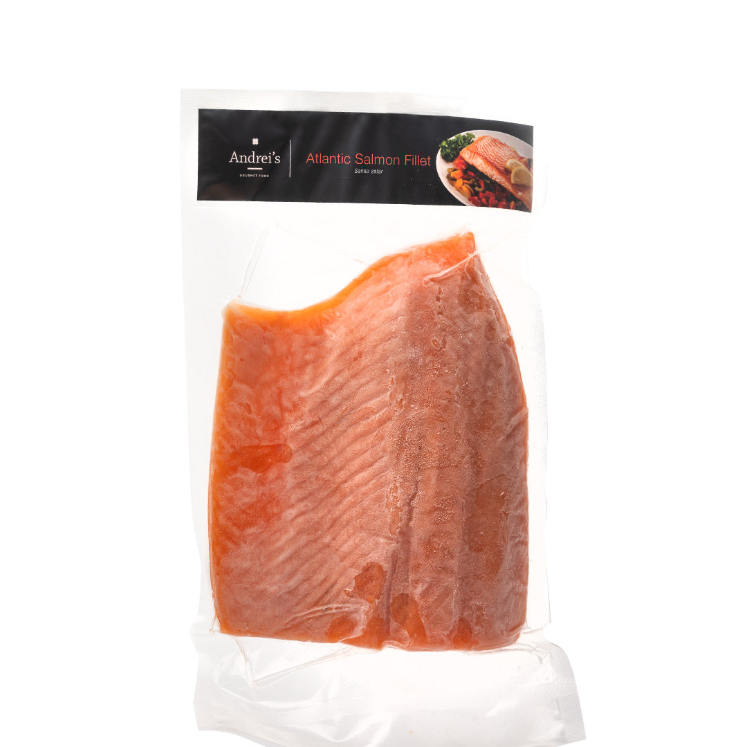 Frozen Andreis Norwegian Salmon Whole Fillet 660g