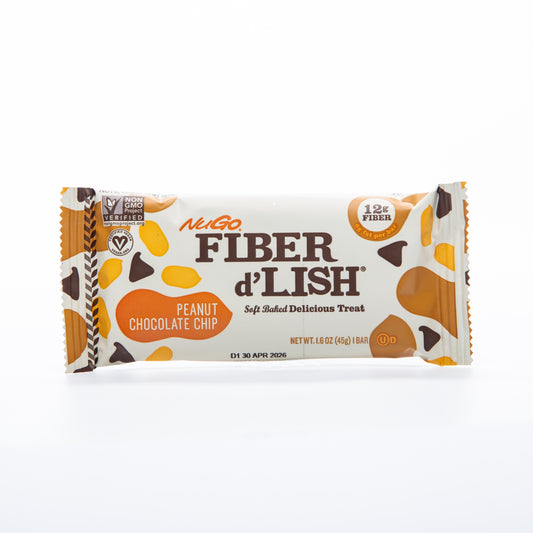 Nugo Fiber Peanut Chocolate Chip 45g