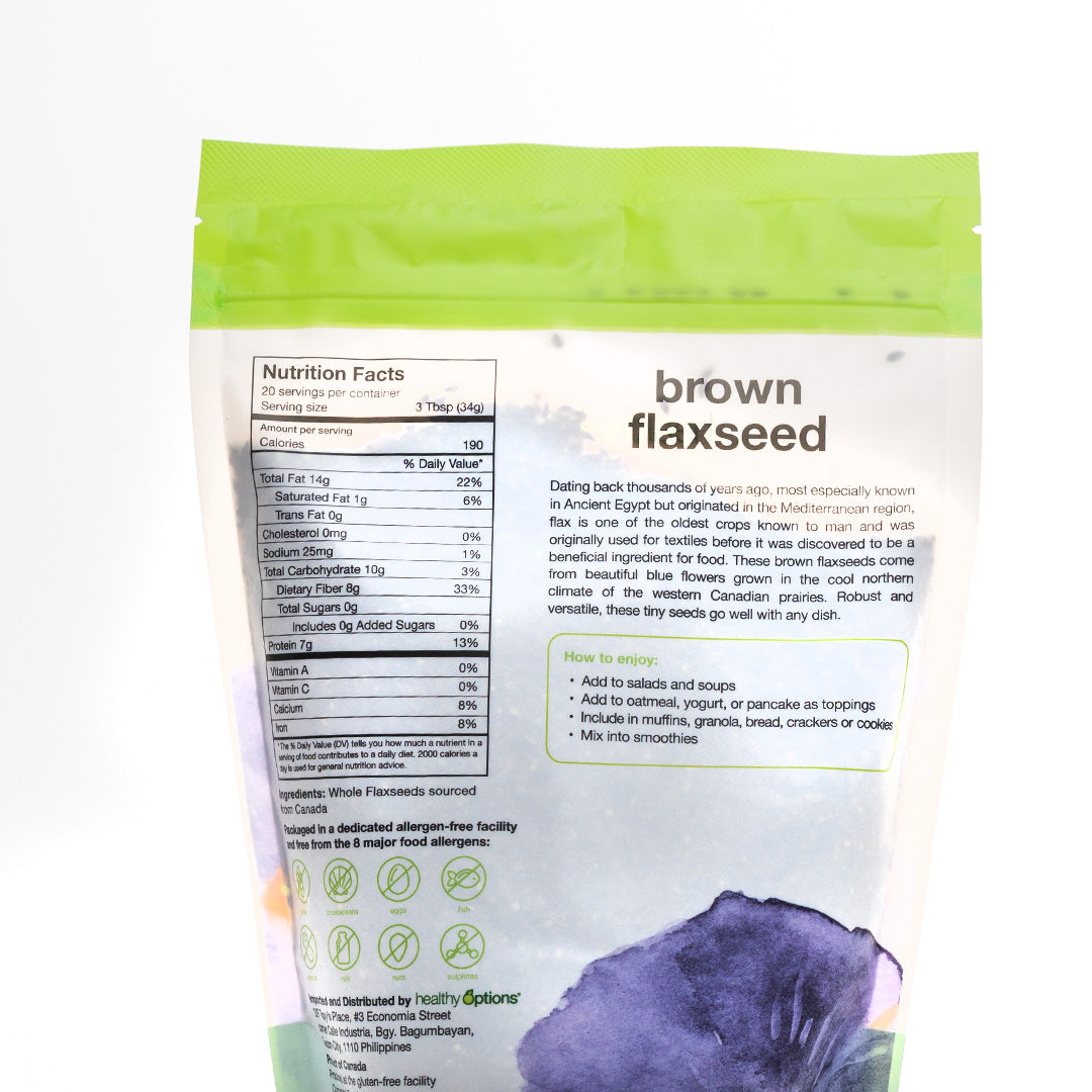 Healthy Options Brown Flaxseed 680g