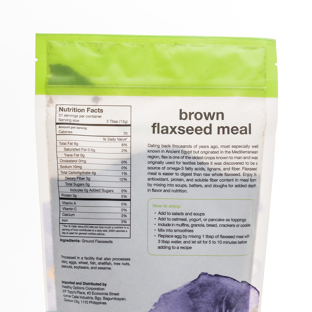 Healthy Options Brown Flaxseed Meal 397g