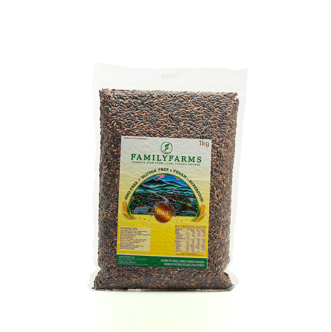 Family Farms Organic Black Rice 1kg