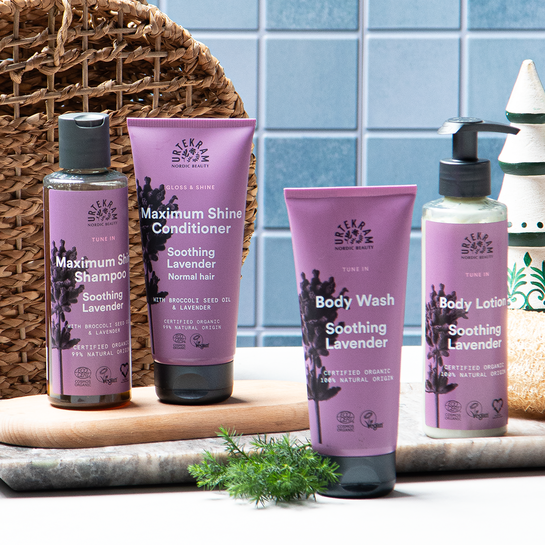 Relaxing Body Care Lavender Hamper