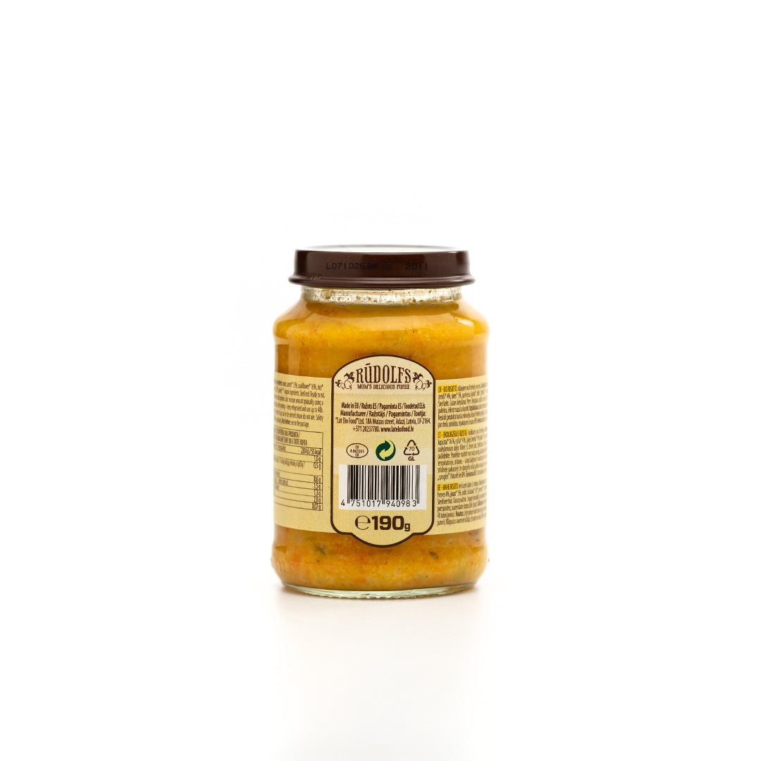 Rudolfs Risotto Puree 8+ Months Stage 3 190g