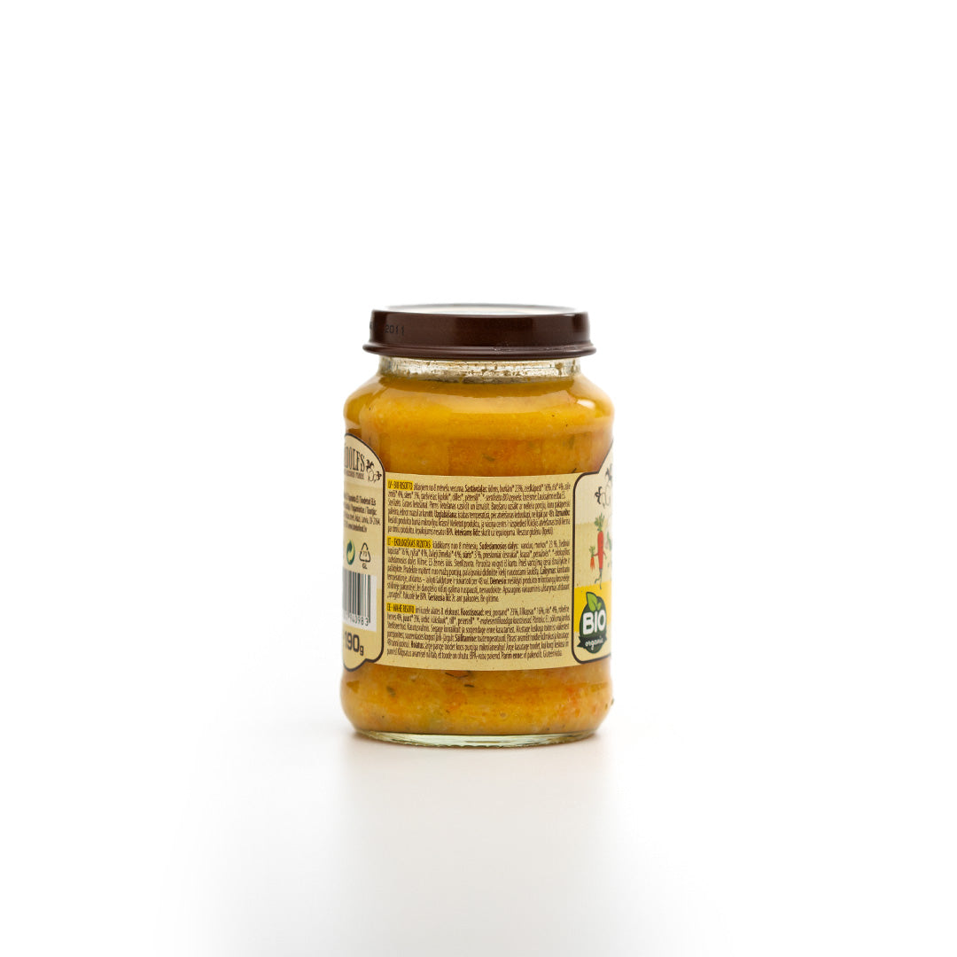 Rudolfs Risotto Puree 8+ Months Stage 3 190g