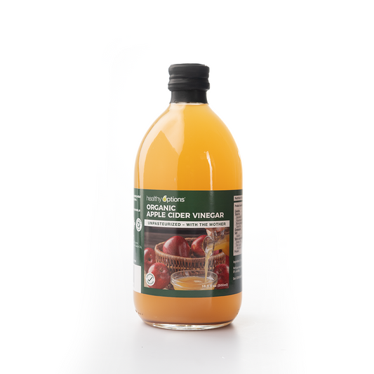 Healthy Options Organic Apple Cider Vinegar 500ml