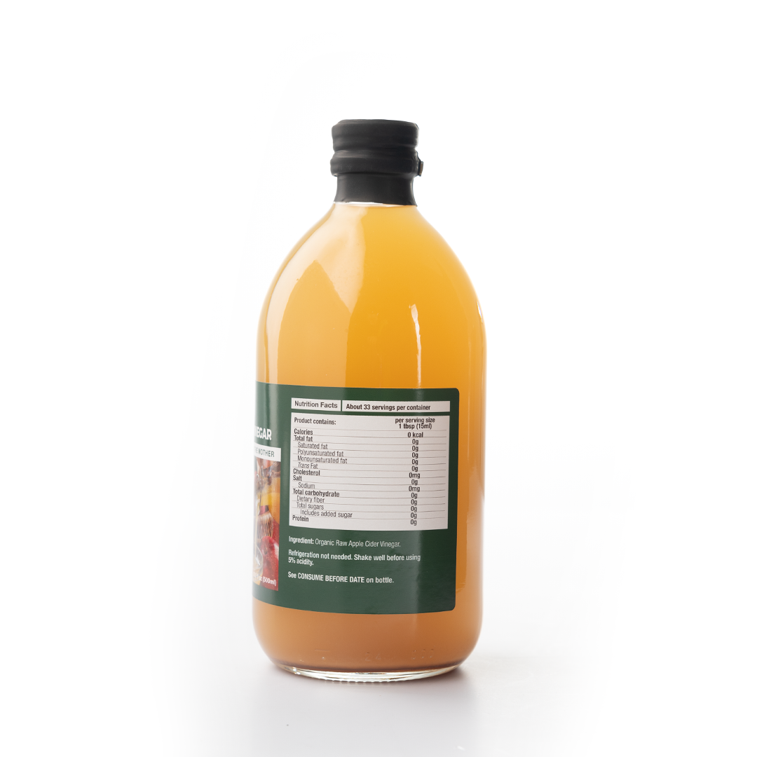 Healthy Options Organic Apple Cider Vinegar 500ml