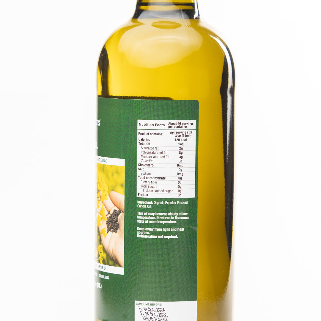 Healthy Options Canola Oil 1L