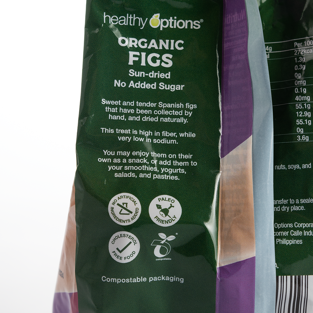 Healthy Options Organic Figs 200g
