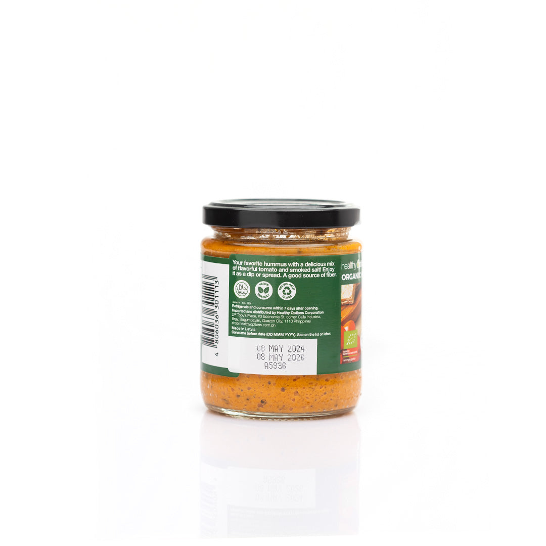 Healthy Options Hummus with Tomato and Smoked Salt 230g