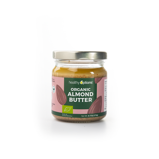 Healthy Options Organic Almond Butter 175g