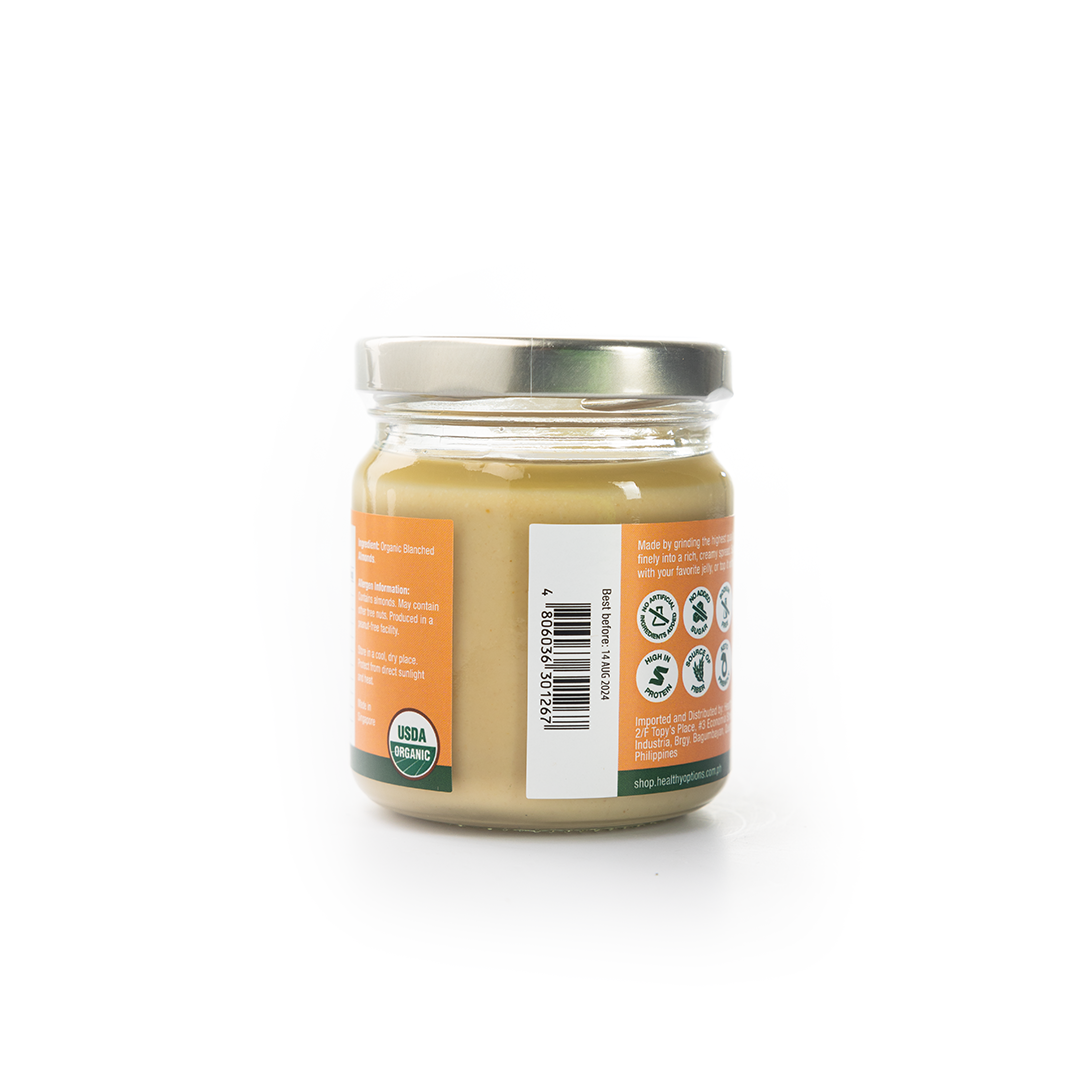 Healthy Options Organic Blanched Almond Butter 175g