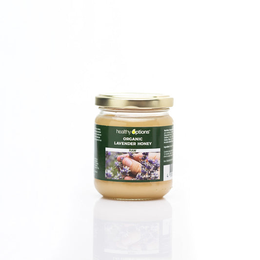 Healthy Options Organic Lavender Honey 250g