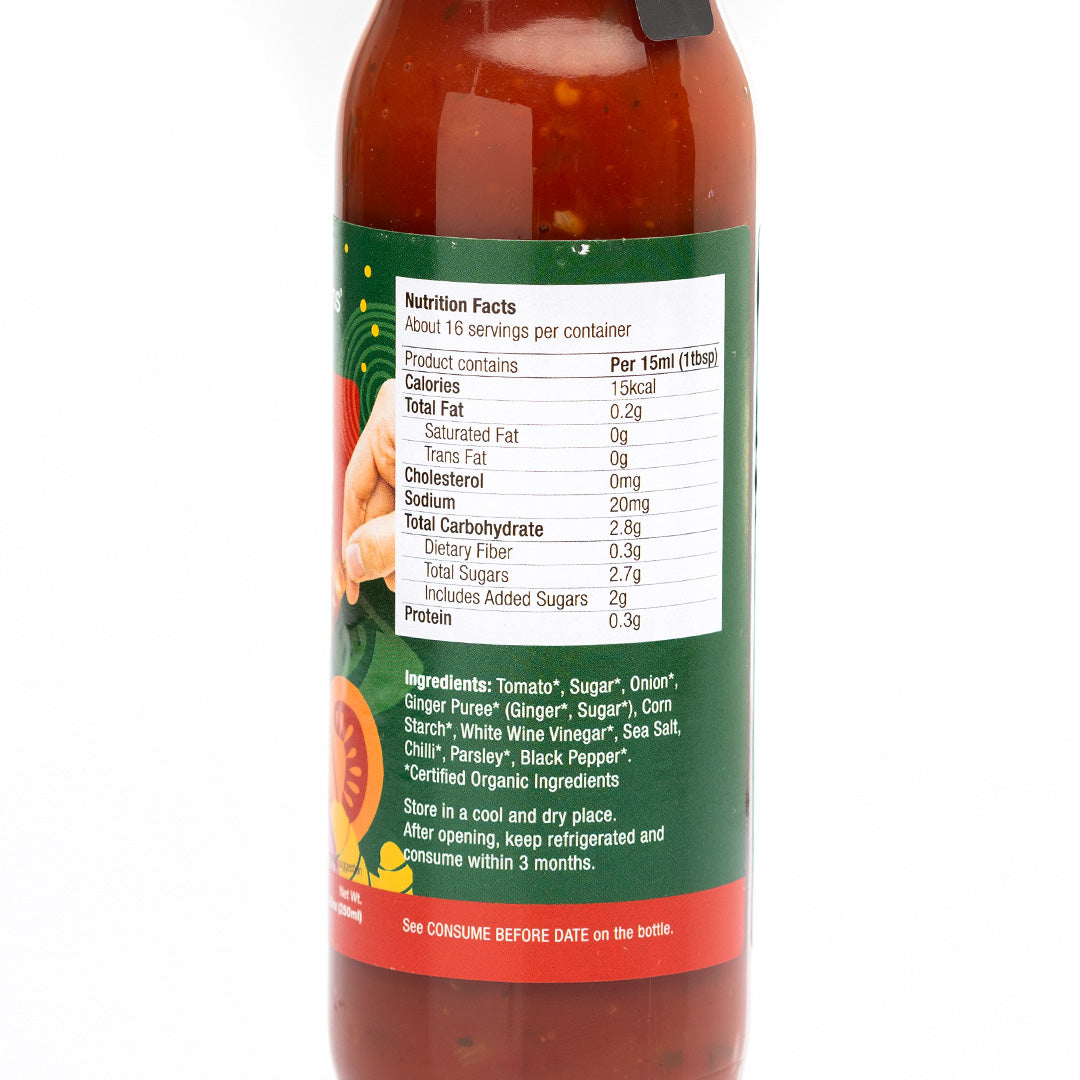 Healthy Options Organic Kebab Sauce 250ml