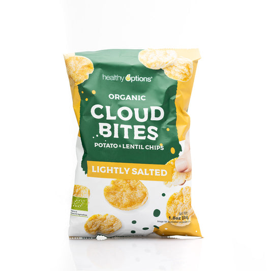 Healthy Options Organic Cloud Bites Lightly Salted 50g