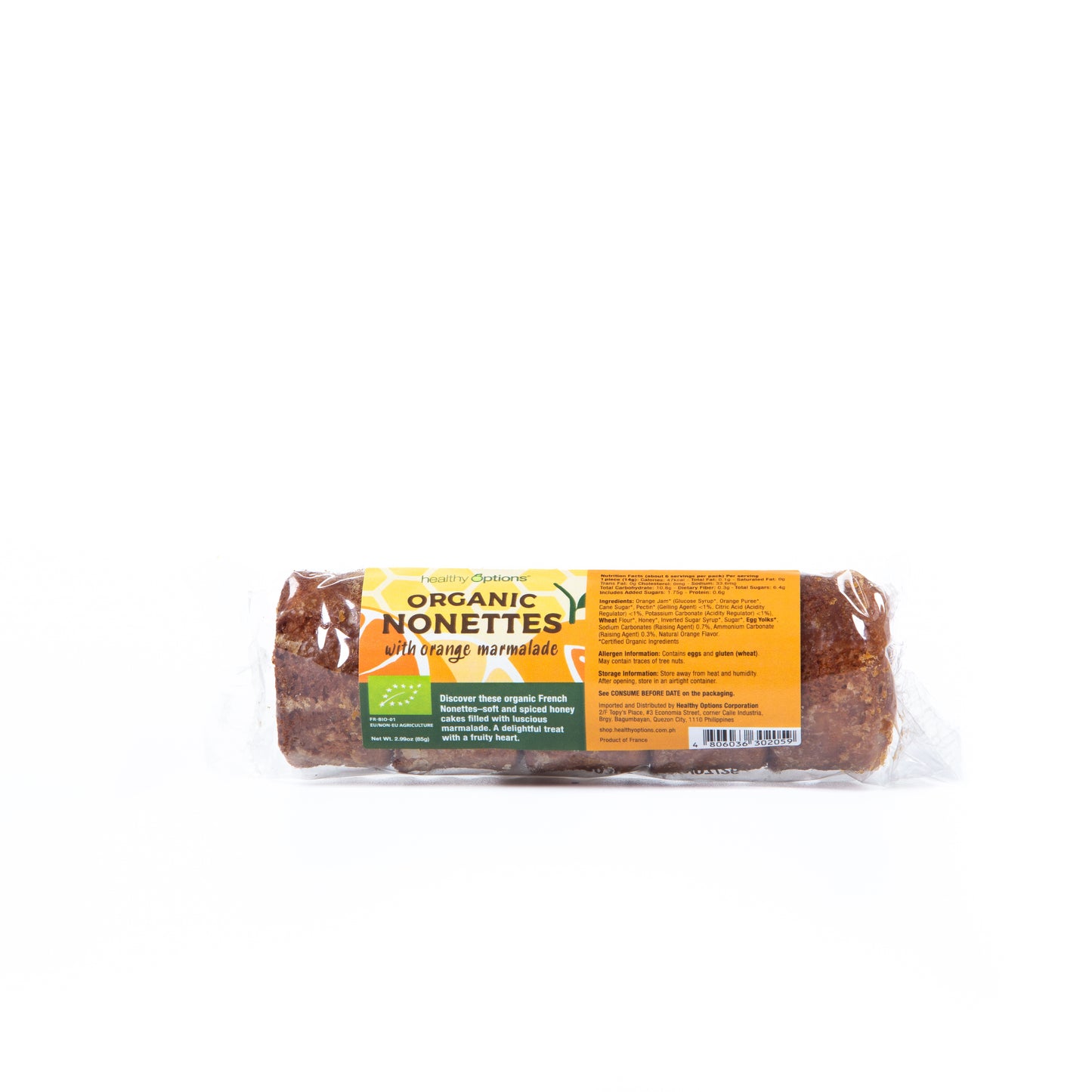 Healthy Options Organic Nonettes 85g