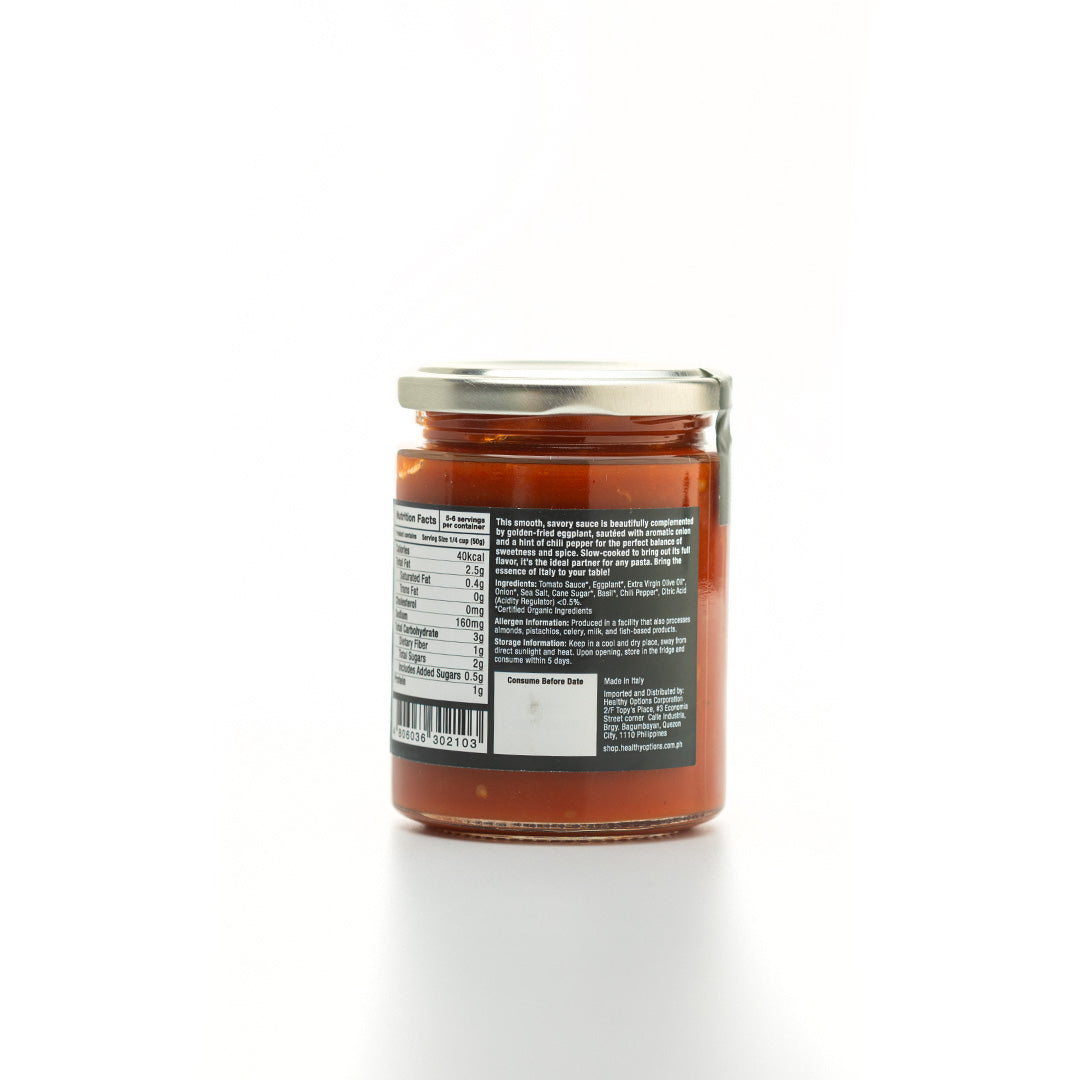 Healthy Options Organic Fried Eggplant Tomato Sauce 290g