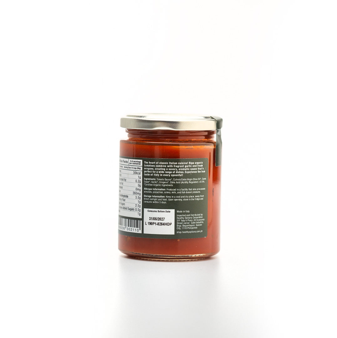 Healthy Options Organic Marinara Tomato Sauce 290g