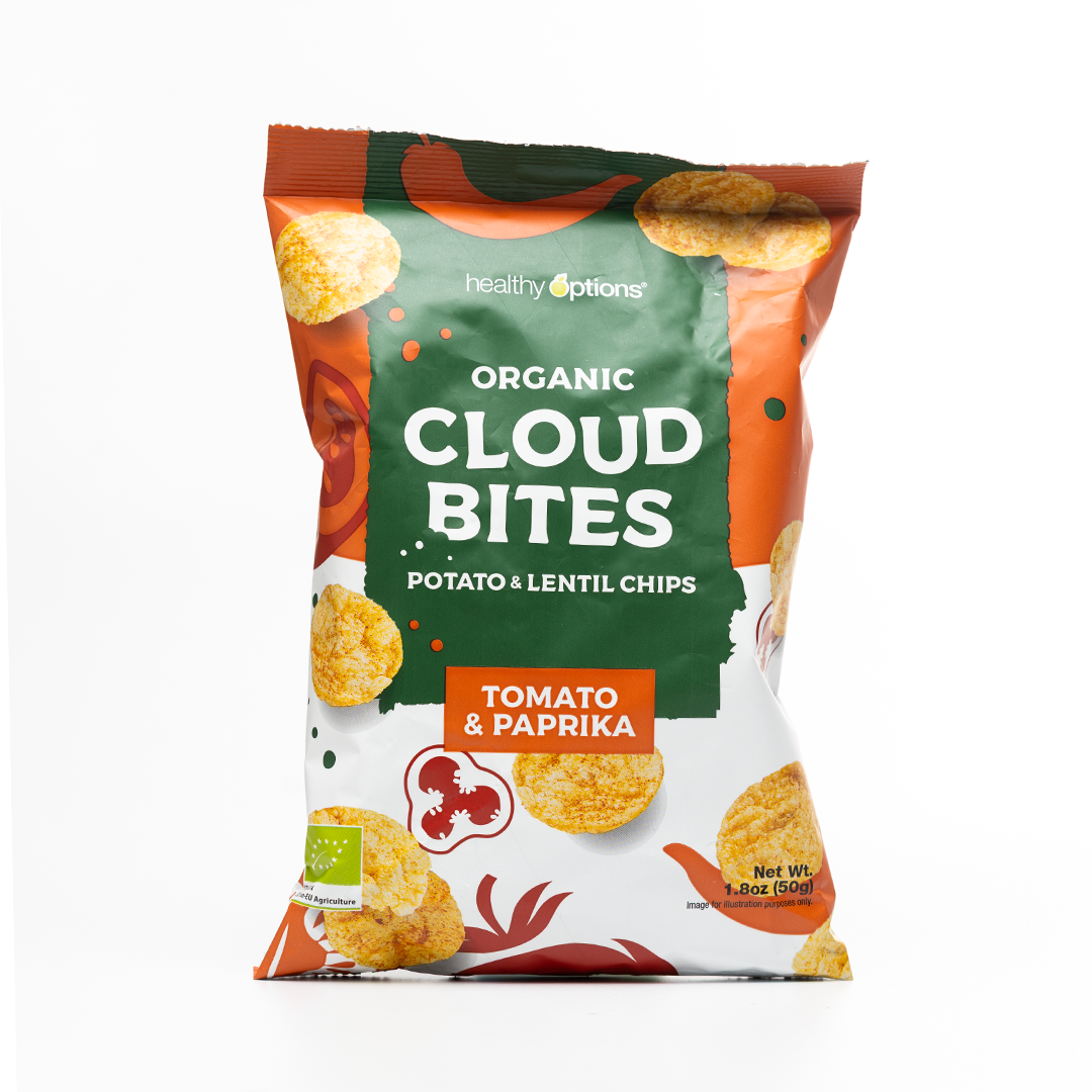 Healthy Options Organic Cloud Bites Tomato and Paprika 50g