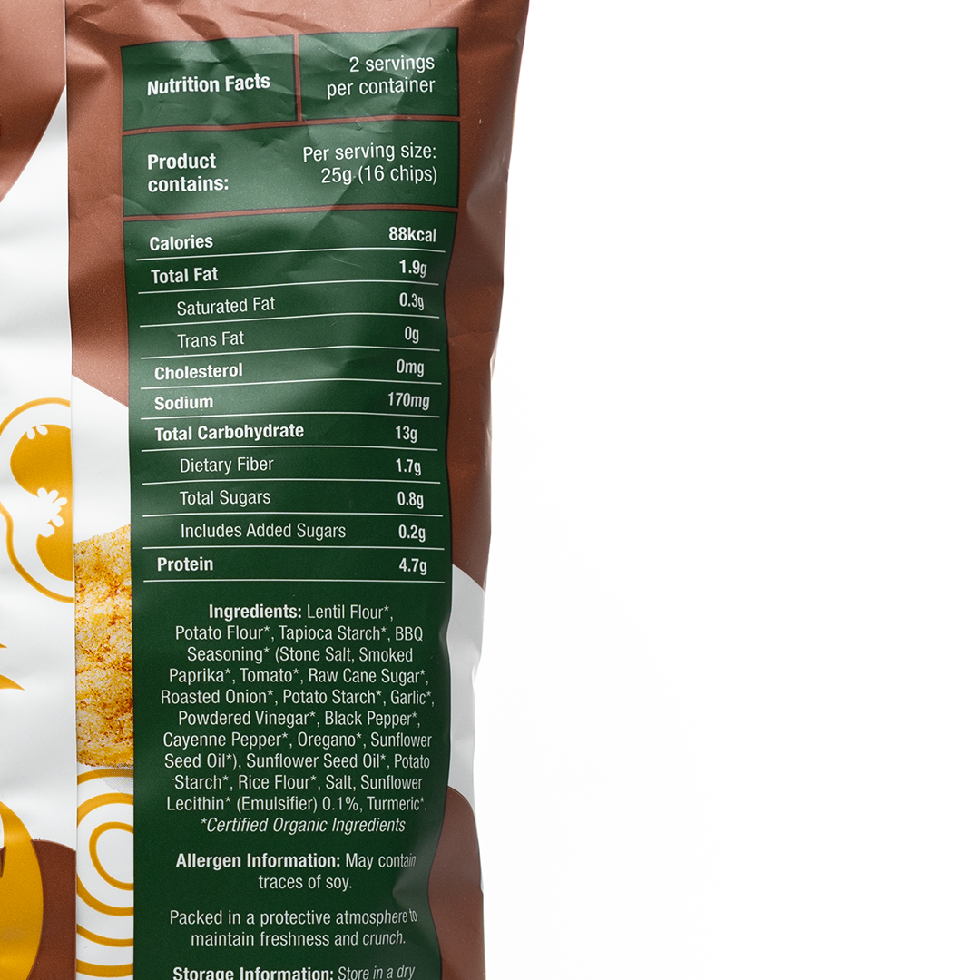 Healthy Options Organic Cloud Bites Barbecue 50g