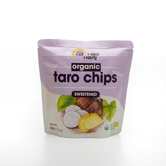 Bahaghari Organic Sweetened Taro Chips 60g