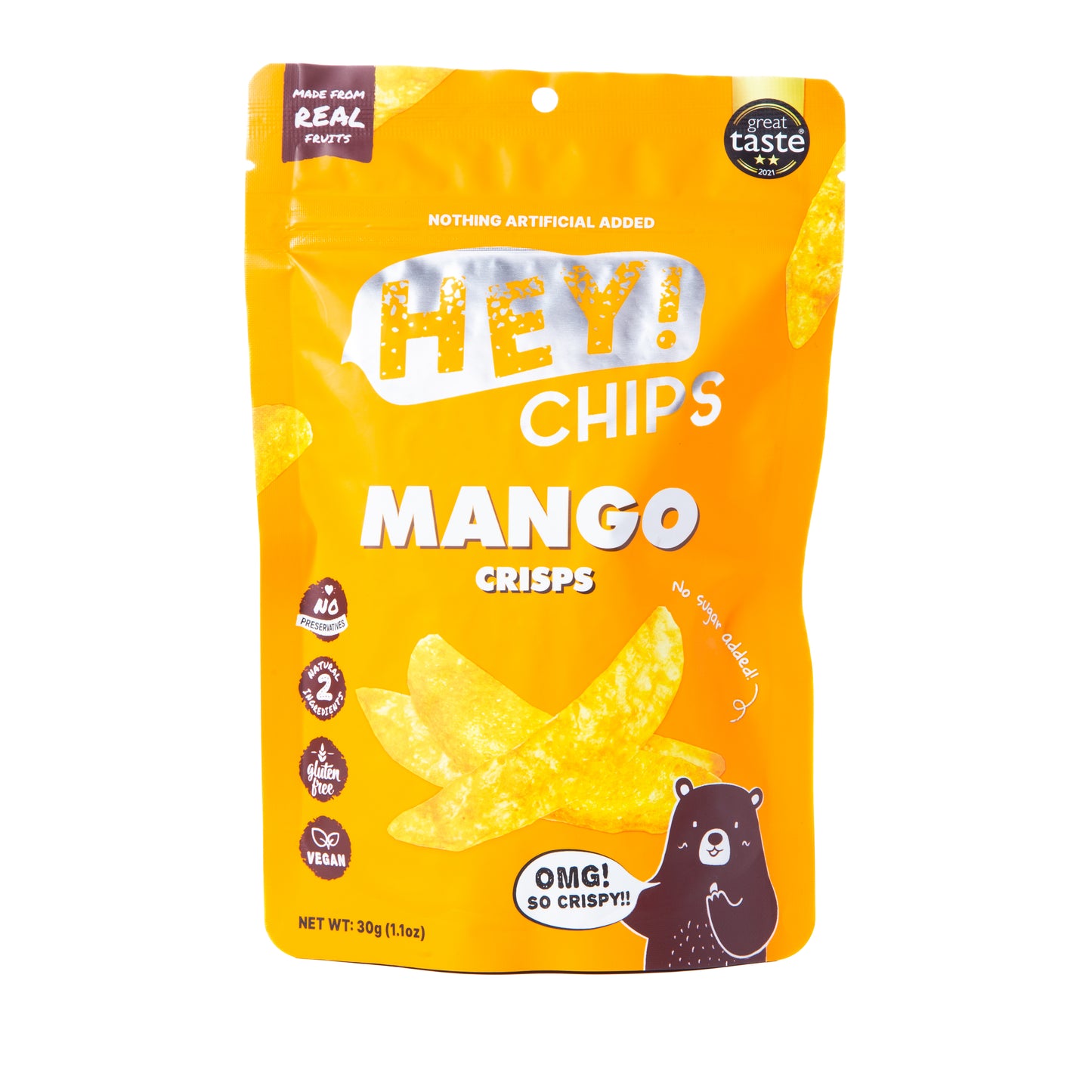 Hey! Chips Mango Crisps 30g