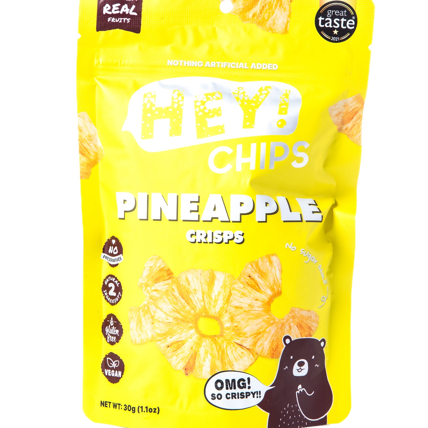 Hey! Chips Pineapple Crisps 30g