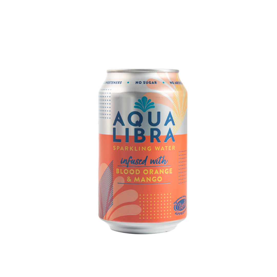 Aqua Libra Blood Orange & Mango Sparkling Water 330ml