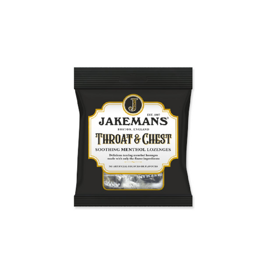 Jakemans Throat & Chest Menthol Lozenges 73g