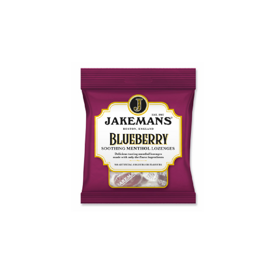 Jakemans Blueberry Menthol Lozenges 73g