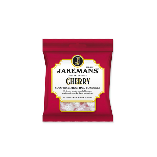Jakemans Cherry Menthol Lozenges 73g