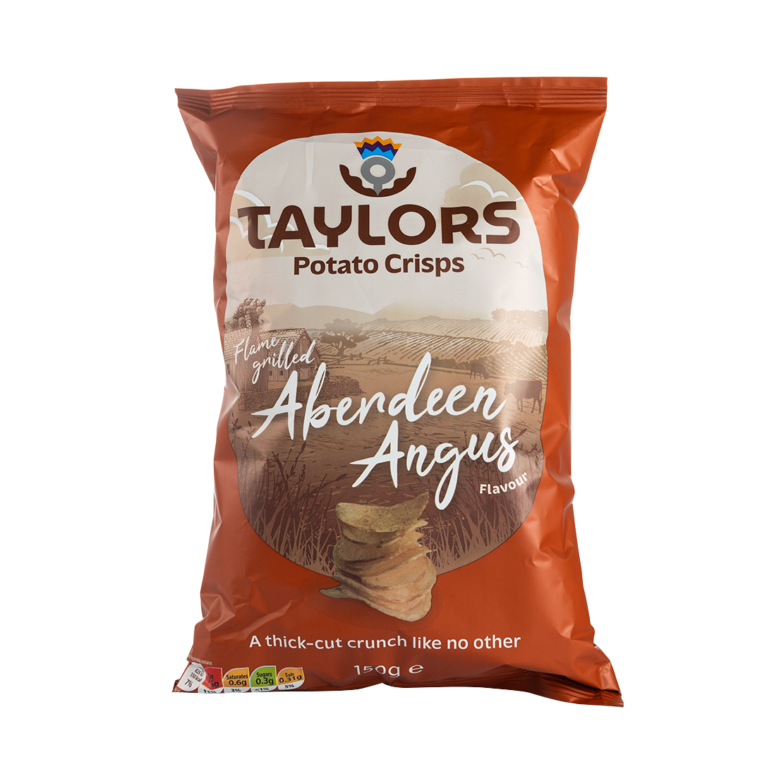 Taylors Flame Grilled Aberdeen Angus Potato Crisps 150g