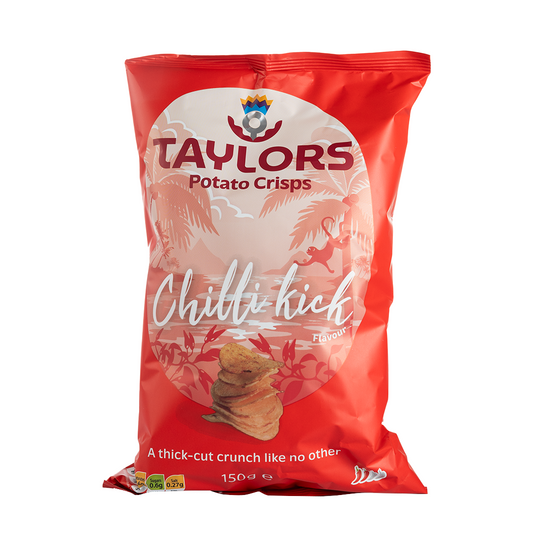 Taylors Chilli Kick Potato Crisps 150g