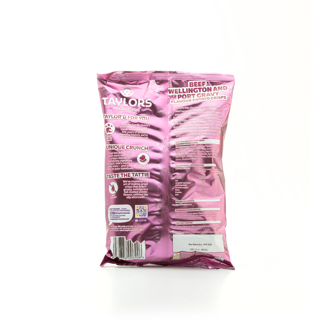 Taylors Beef Wellington and Port Gravy Potato Crisps 150g